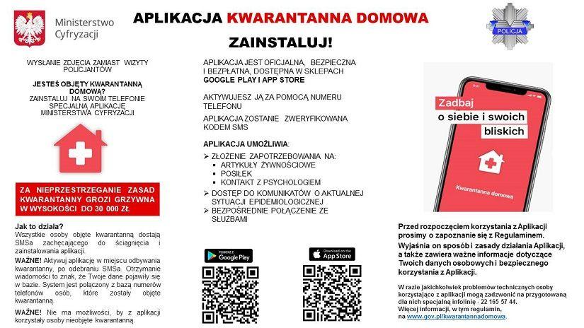 Aplikacja Kwarantanna Domowa