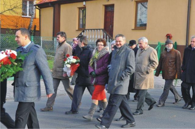 Zdj. nr. 9. Obchody 30 rocznicy wprowadzenia Stanu Wojennego