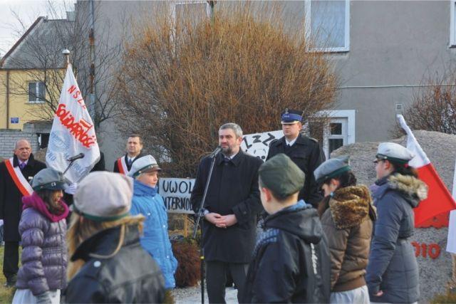 Zdj. nr. 13. Obchody 30 rocznicy wprowadzenia Stanu Wojennego