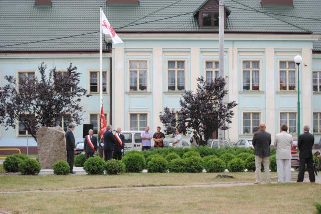 Zdj. nr. 1. Obchody Dnia Solidarności i Wolności - 31 sierpnia 2012