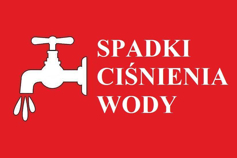 Modernizacja sieci wodociągowej - spadki ciśnienia wody