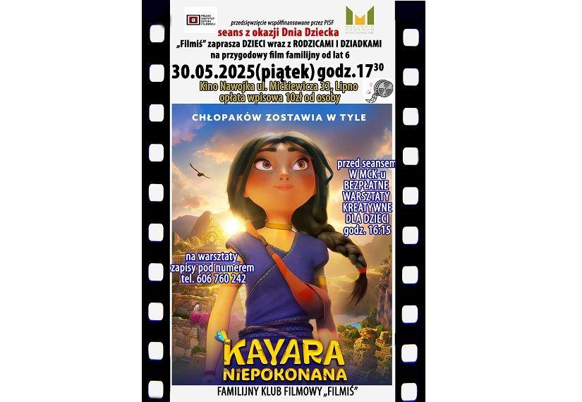 Familijny Klub Filmowy „Filmiś” zaprasza na seans z okazji Dnia Dziecka