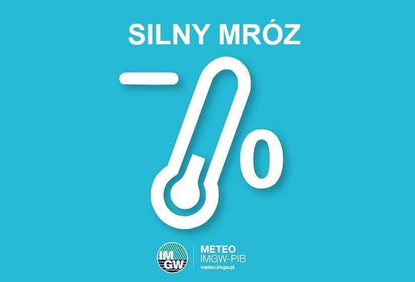 (Aktualizacja 19.02.2026 r.) Ostrzeżenia meteorologiczne: silny mróz