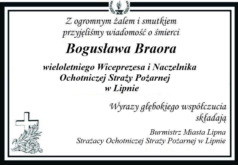 Z głębokim żalem zawiadamiamy...