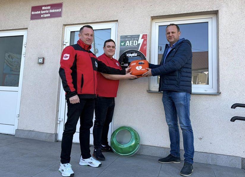 Nowy Defibrylator AED w Lipnie – ratujemy razem!