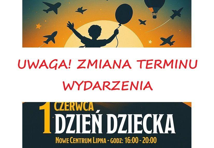 (Aktualizacja - 1.06.2026 r.) Uwaga! Ważna informacja zmiana terminu pikniku z okazji Dnia dziecka!