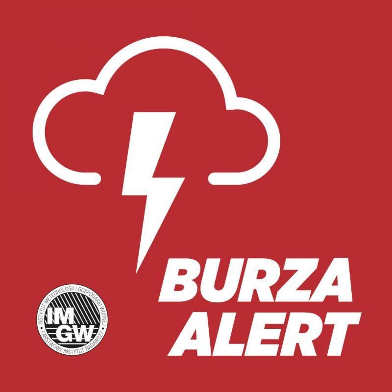 Ostrzeżenia meteorologiczne: burze