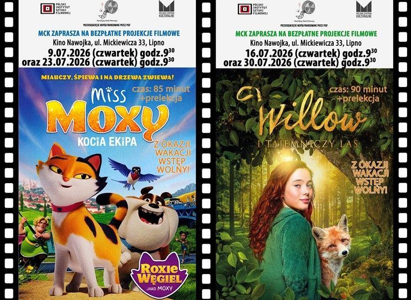 Wakacyjne kino dla dzieci – bezpłatne projekcje filmowe z prelekcjami
