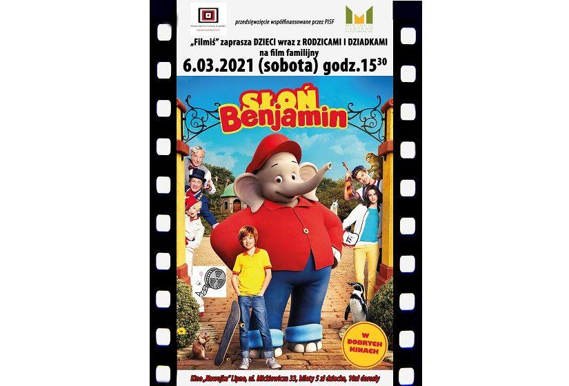 Familijny Klub Filmowy „Filmiś” zaprasza na film „Słoń Benjamin”