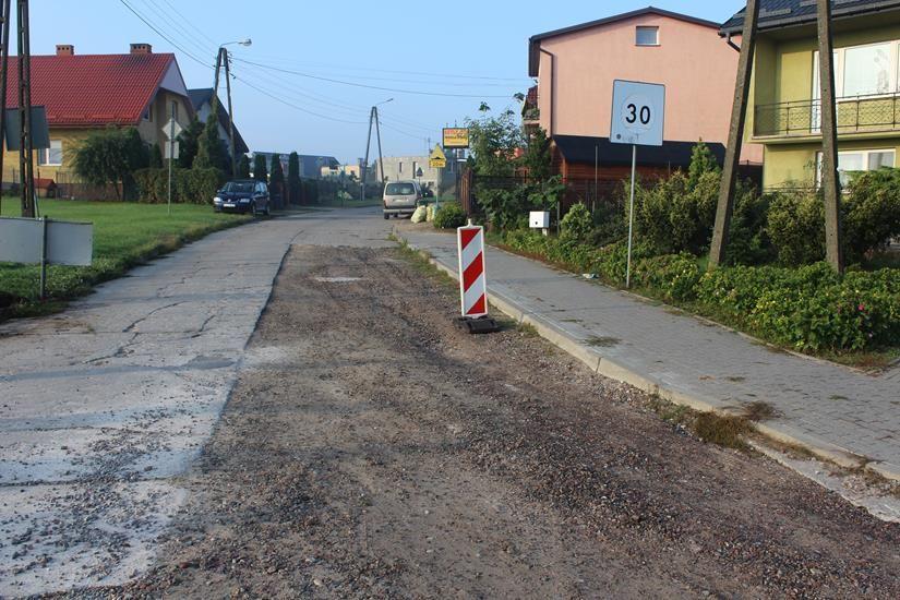 Przebudowa ulicy Jagodowej w Lipnie