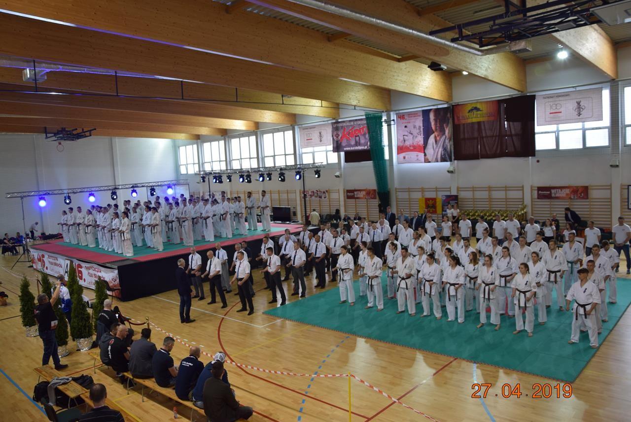 Zdj. nr. 1. 46. Mistrzostwa Polski Seniorów Karate Kyokushin