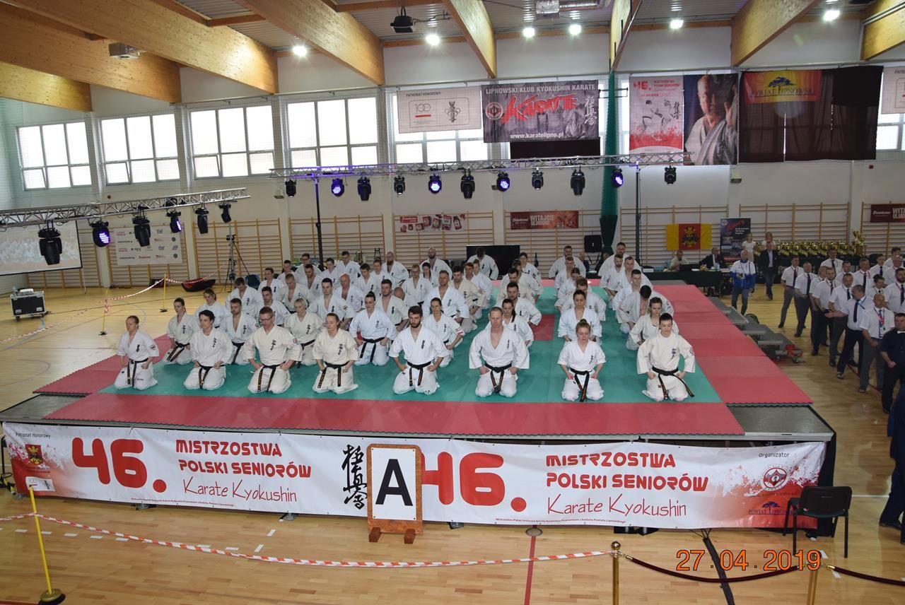 Zdj. nr. 2. 46. Mistrzostwa Polski Seniorów Karate Kyokushin