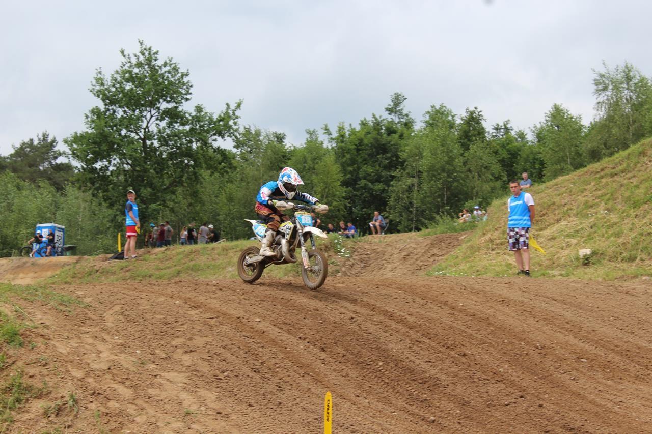 Zdj. nr. 14. Motocross – V runda Mistrzostw Strefy Północnej Polski Mistrzostwa Okręgu Bydgoskiego