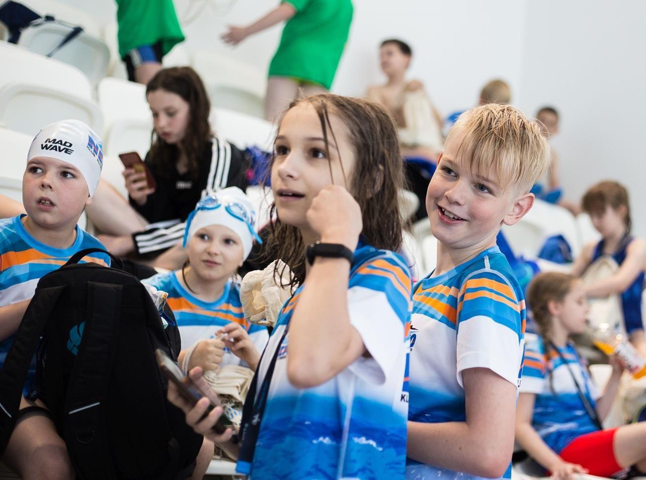 Ogólnopolskie zawody pływackie Otylia Swim Cup w Toruniu - kliknięcie spowoduje powiększenie obrazka