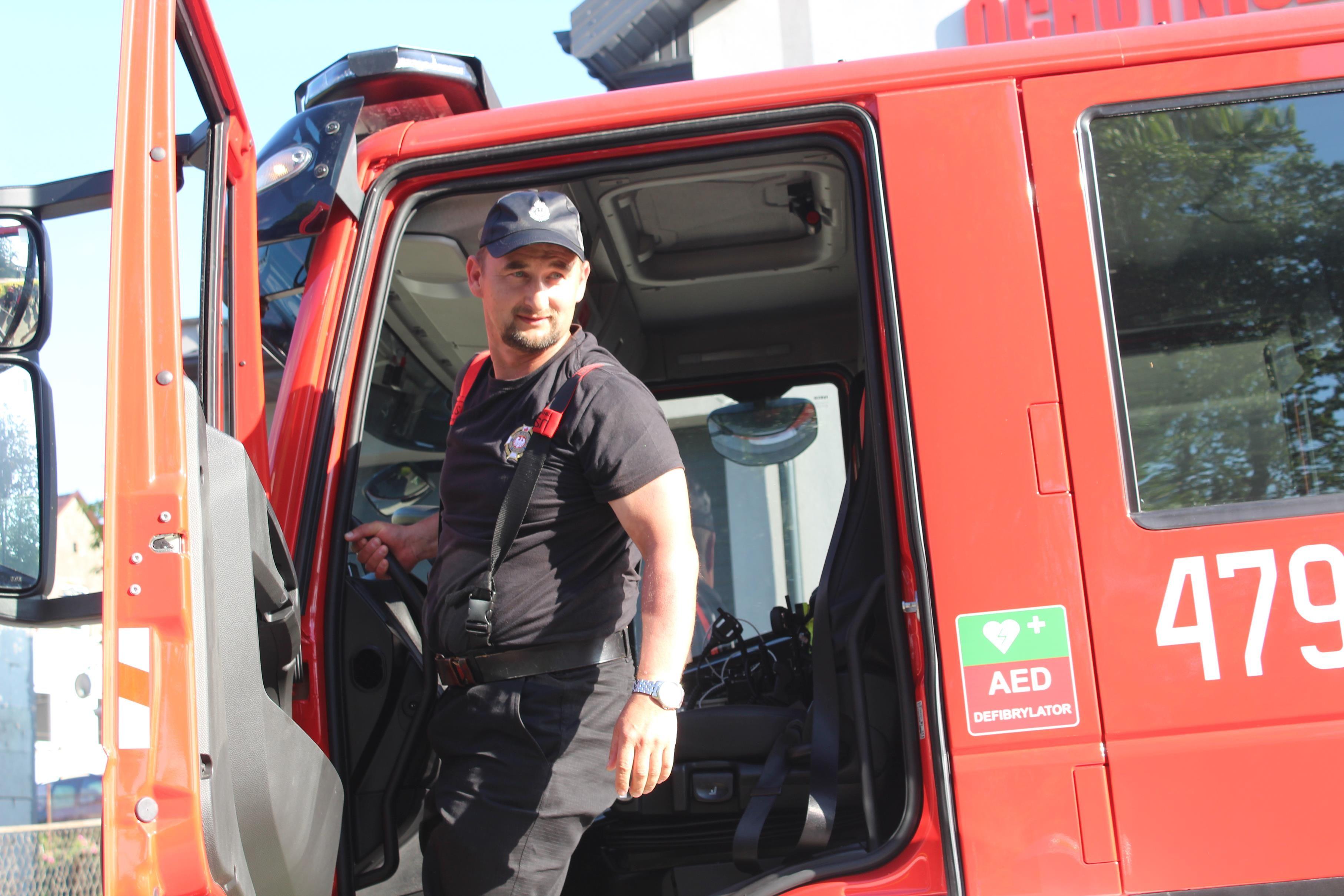 Nowy wóz strażacki dla OSP w Lipnie - kliknięcie spowoduje powiększenie obrazka