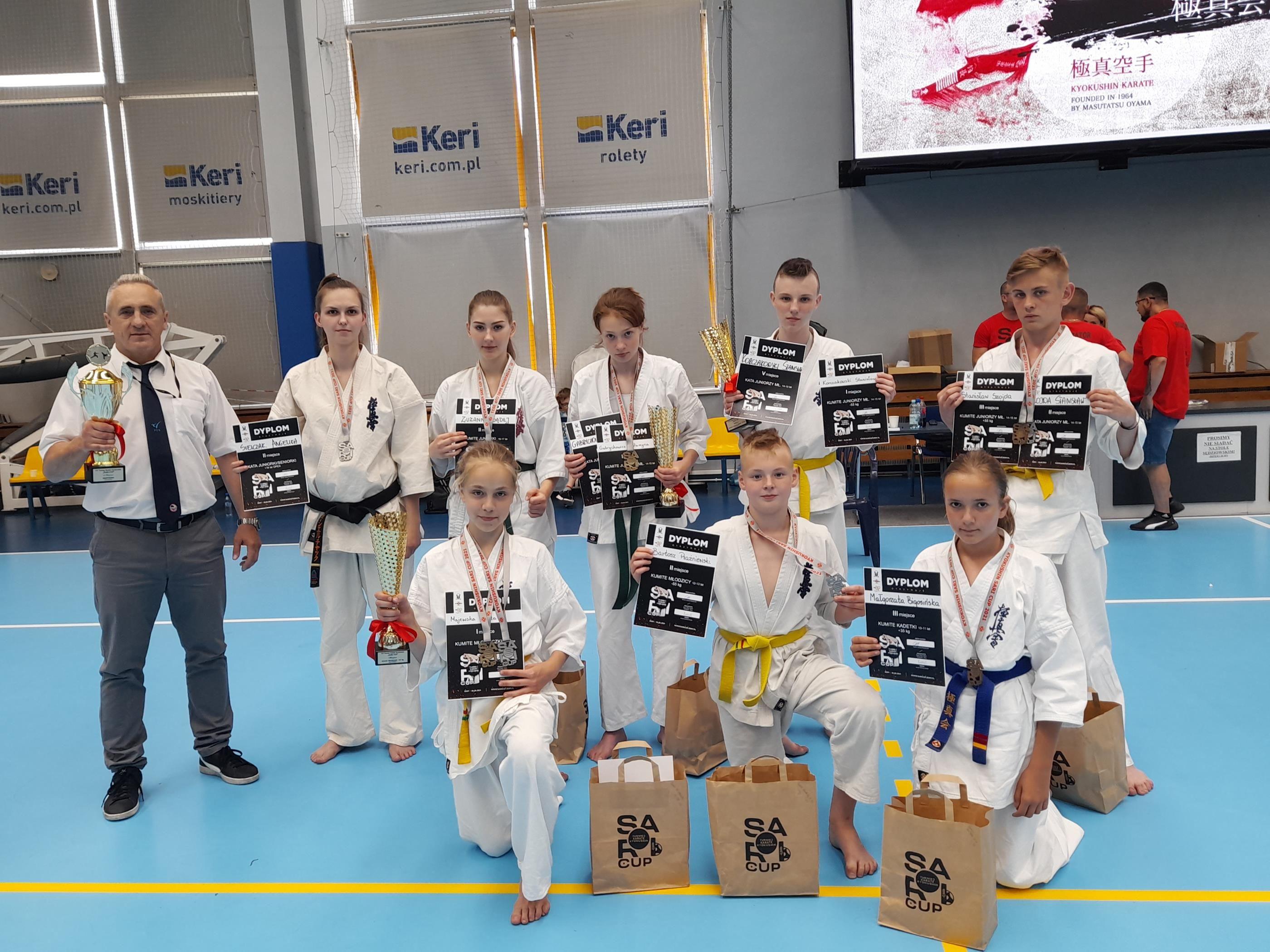 Zdj. nr. 1. VII Turniej Karate Kyokushin 
