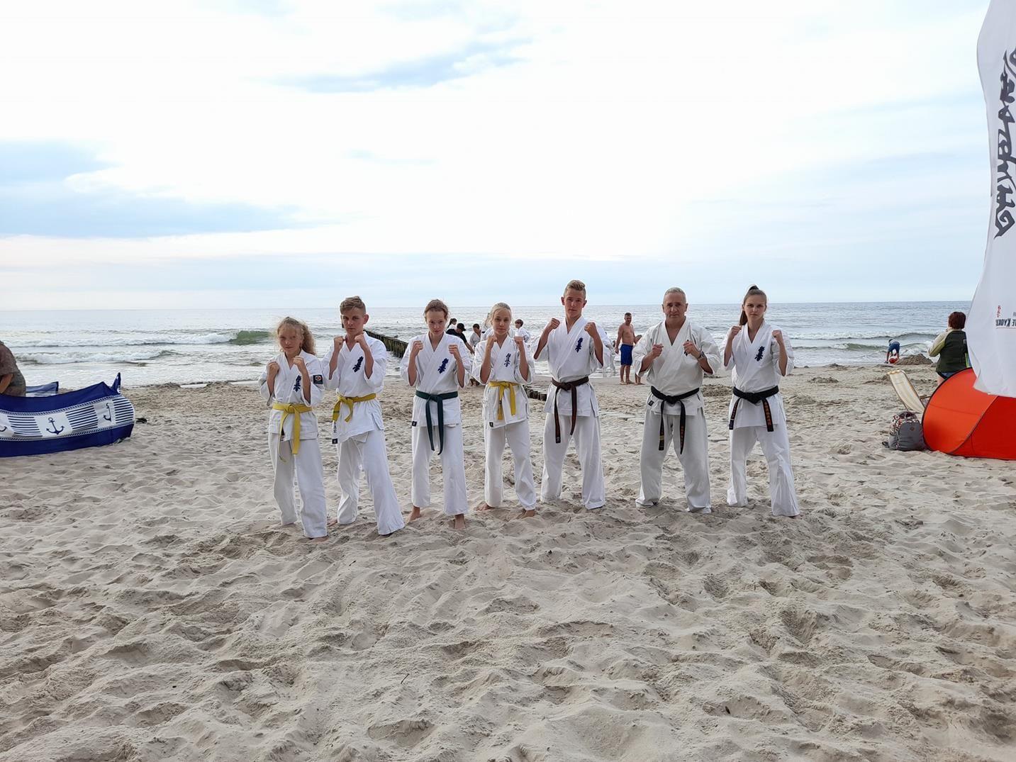 Zdj. nr. 2. Seminarium szkoleniowe Karate Kyokushin - 7-8.08.2021 r.