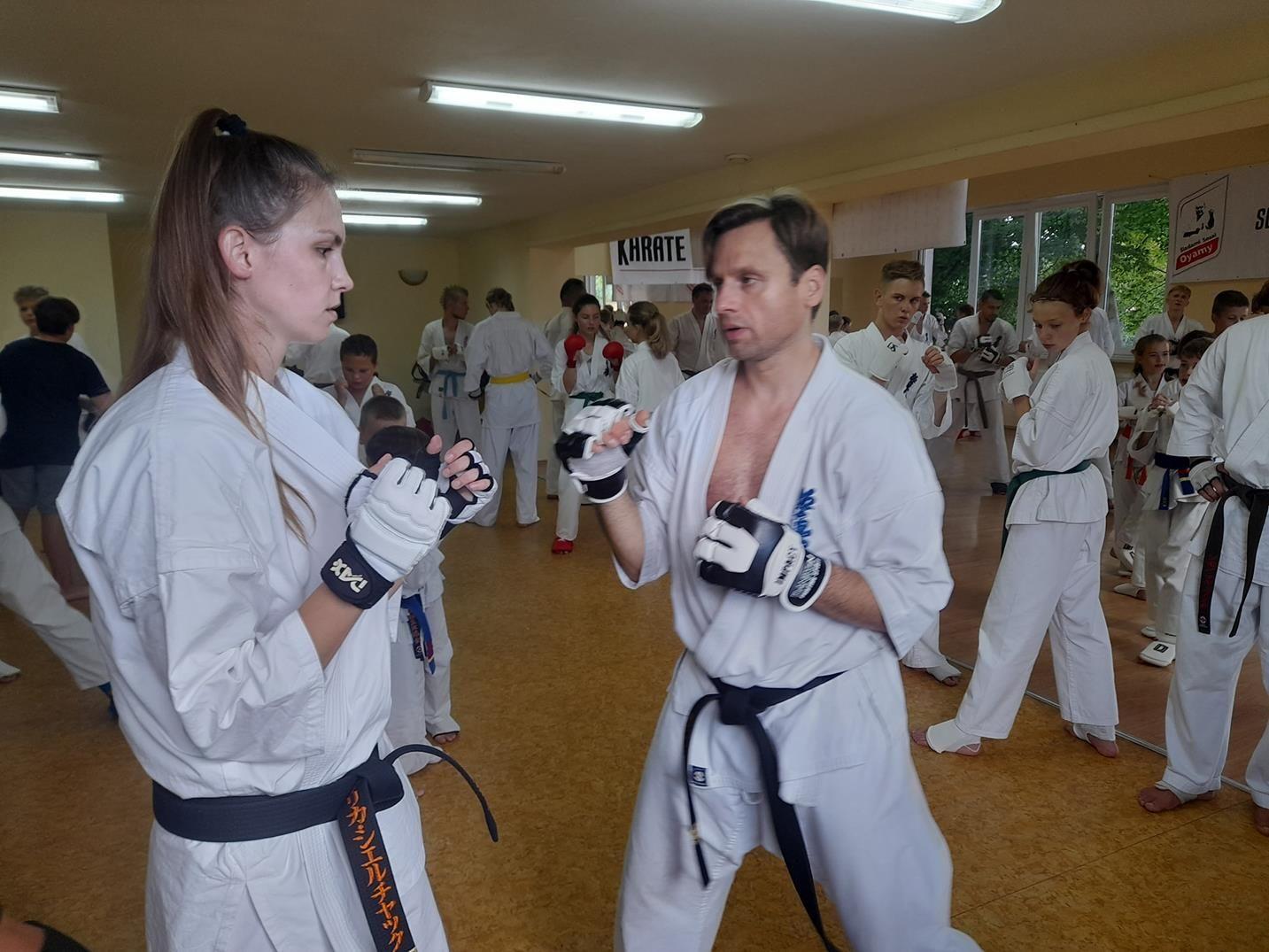 Zdj. nr. 3. Seminarium szkoleniowe Karate Kyokushin - 7-8.08.2021 r.