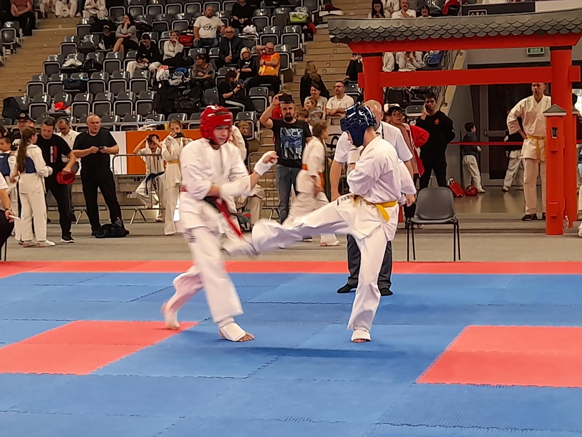 Zdj. nr. 2. XIII Międzynarodowy Turniej Karate Kyokushin CARBON CUP – 30.10.2021 r., Jastrzębie Zdrój