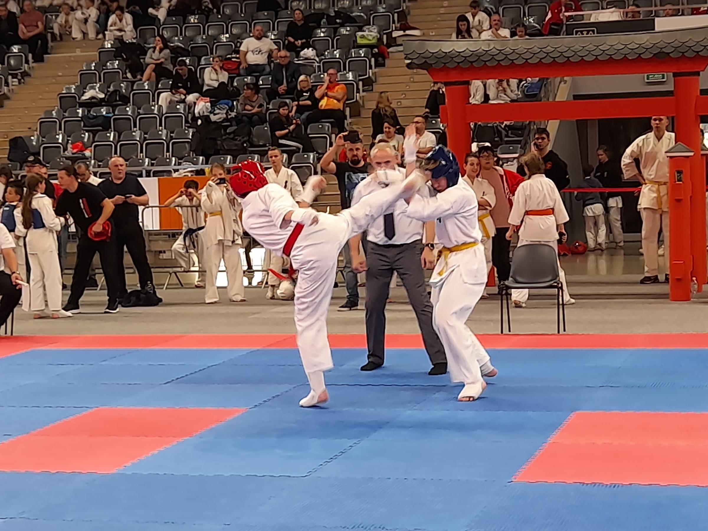 Zdj. nr. 3. XIII Międzynarodowy Turniej Karate Kyokushin CARBON CUP – 30.10.2021 r., Jastrzębie Zdrój