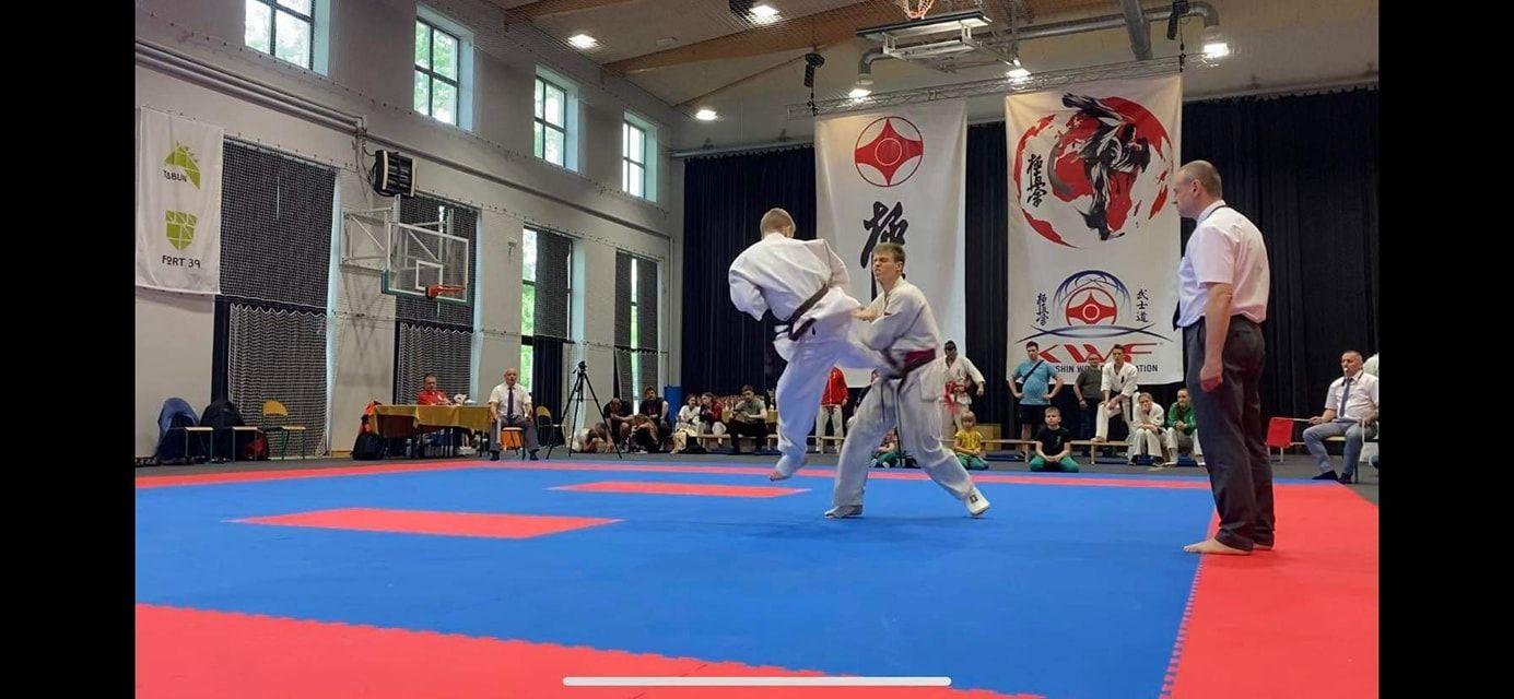 Zdj. nr. 5. VIII Akademickie Mistrzostwa Polski w Karate Kyokushin - Kraków, 14 maja 2022 r.