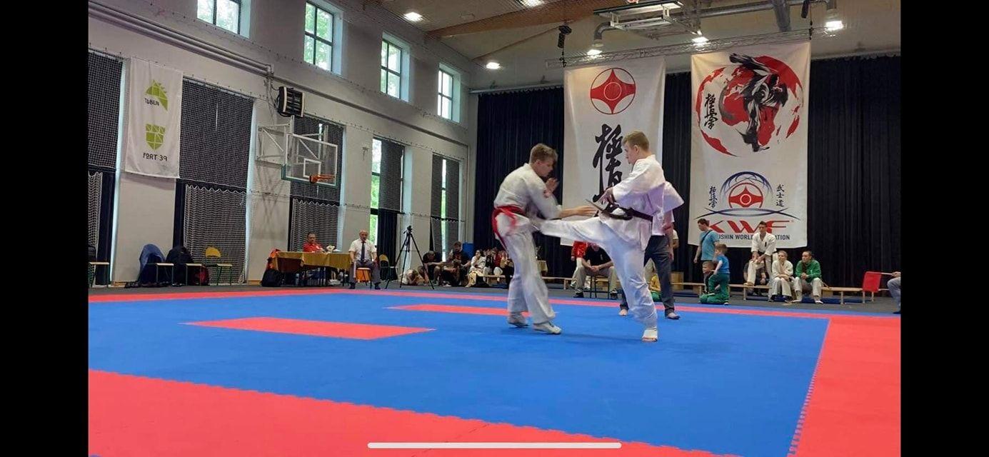 Zdj. nr. 6. VIII Akademickie Mistrzostwa Polski w Karate Kyokushin - Kraków, 14 maja 2022 r.
