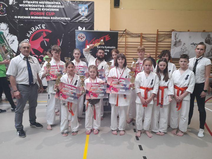Zdj. nr. 1. Otwarty Turniej Karate Kyokushin - 28 maja 2022 r., Kożuchów