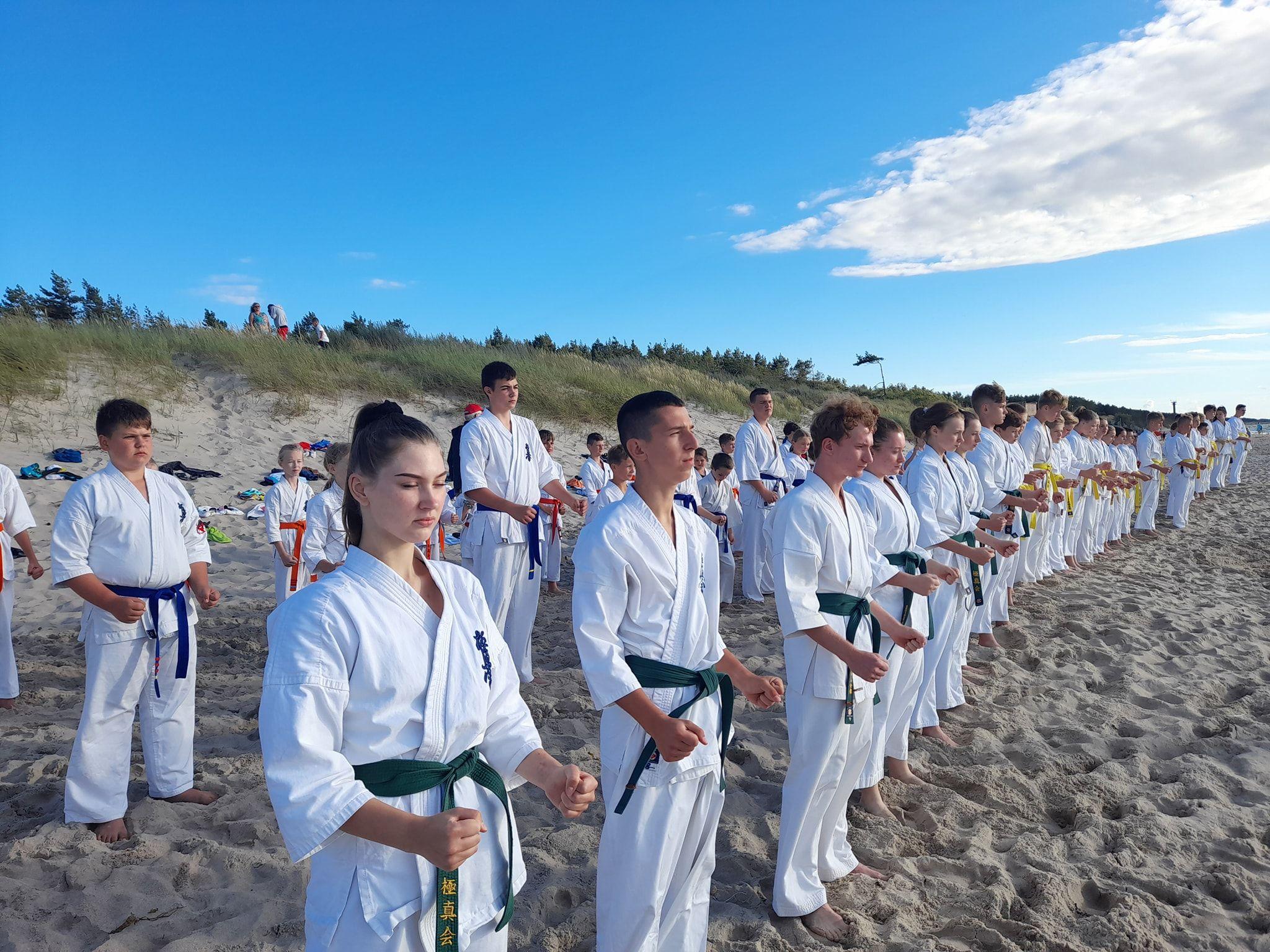 Zdj. nr. 2. Letni Obóz Karate Kyokushin 