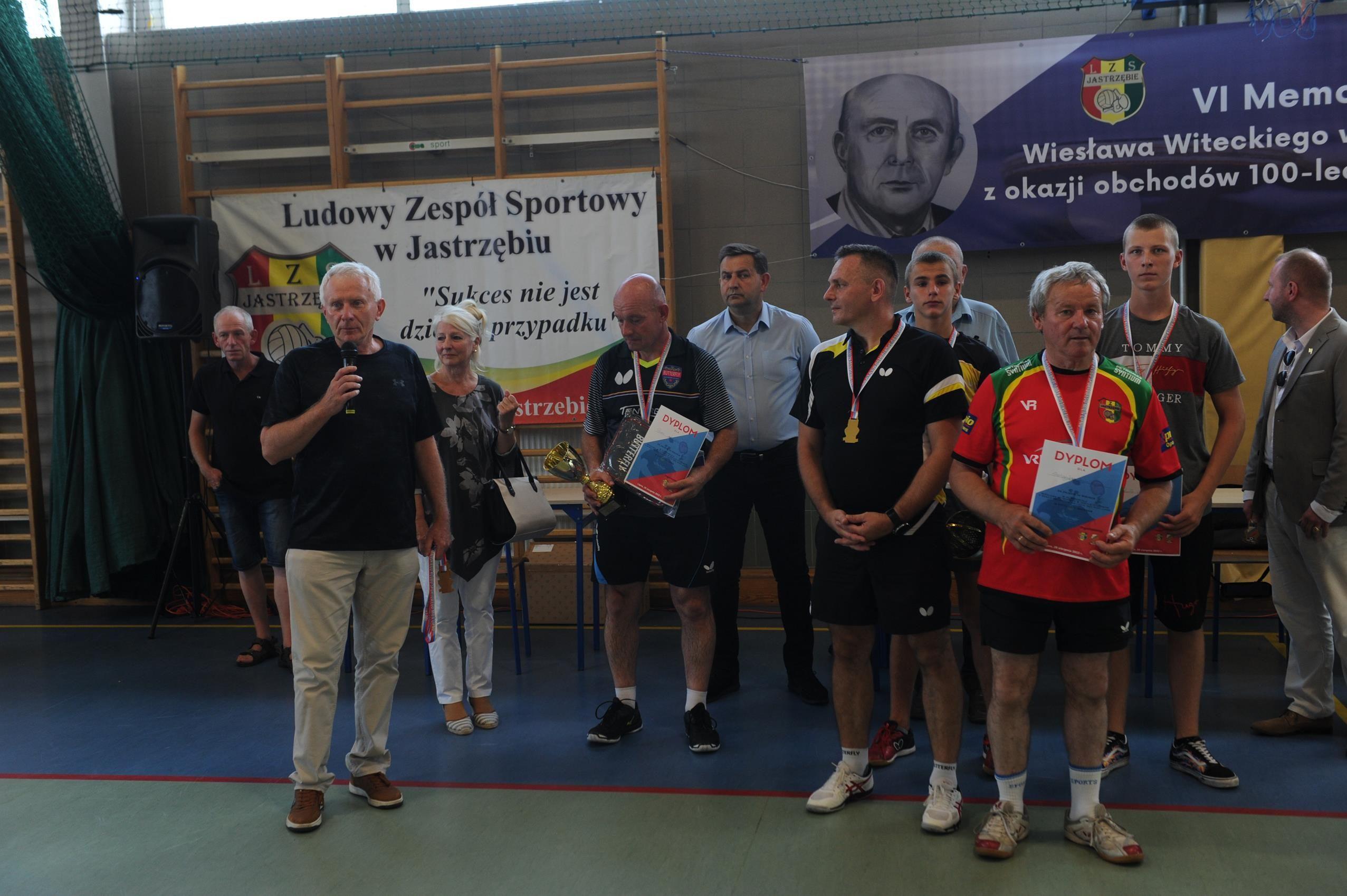 Zdj. nr. 12. VI Memoriał Wiesława Witeckiego w tenisie stołowym - 28 sierpnia 2022 r.