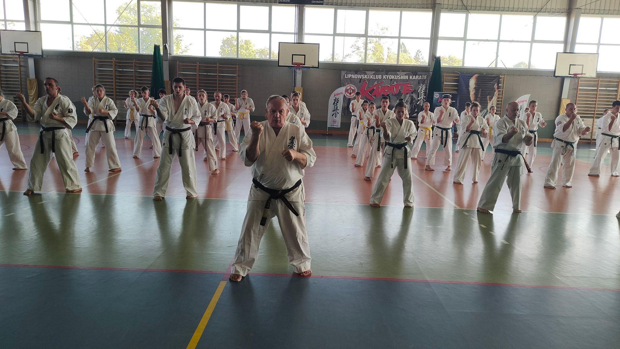 Zdj. nr. 4. Seminarium szkoleniowe Karate Kyokushin w Lipnie