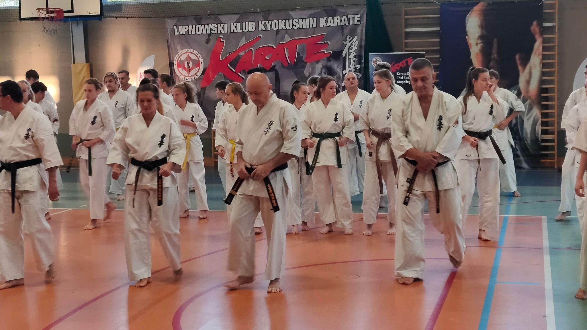 Zdj. nr. 9. Seminarium szkoleniowe Karate Kyokushin w Lipnie