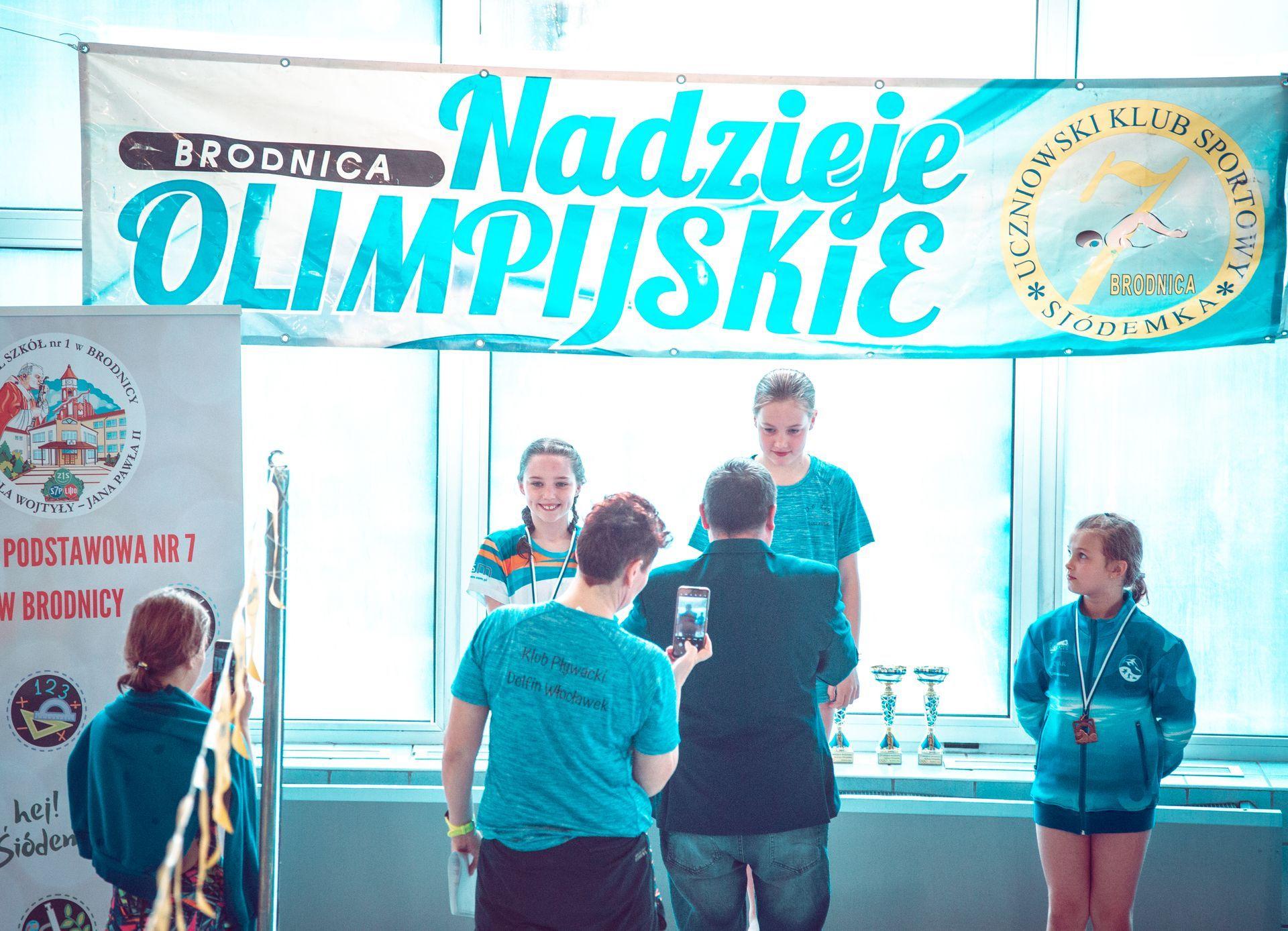 Zdj. nr. 6. Zawody pływackie „Nadzieje olimpijskie – Brodnica 2023”