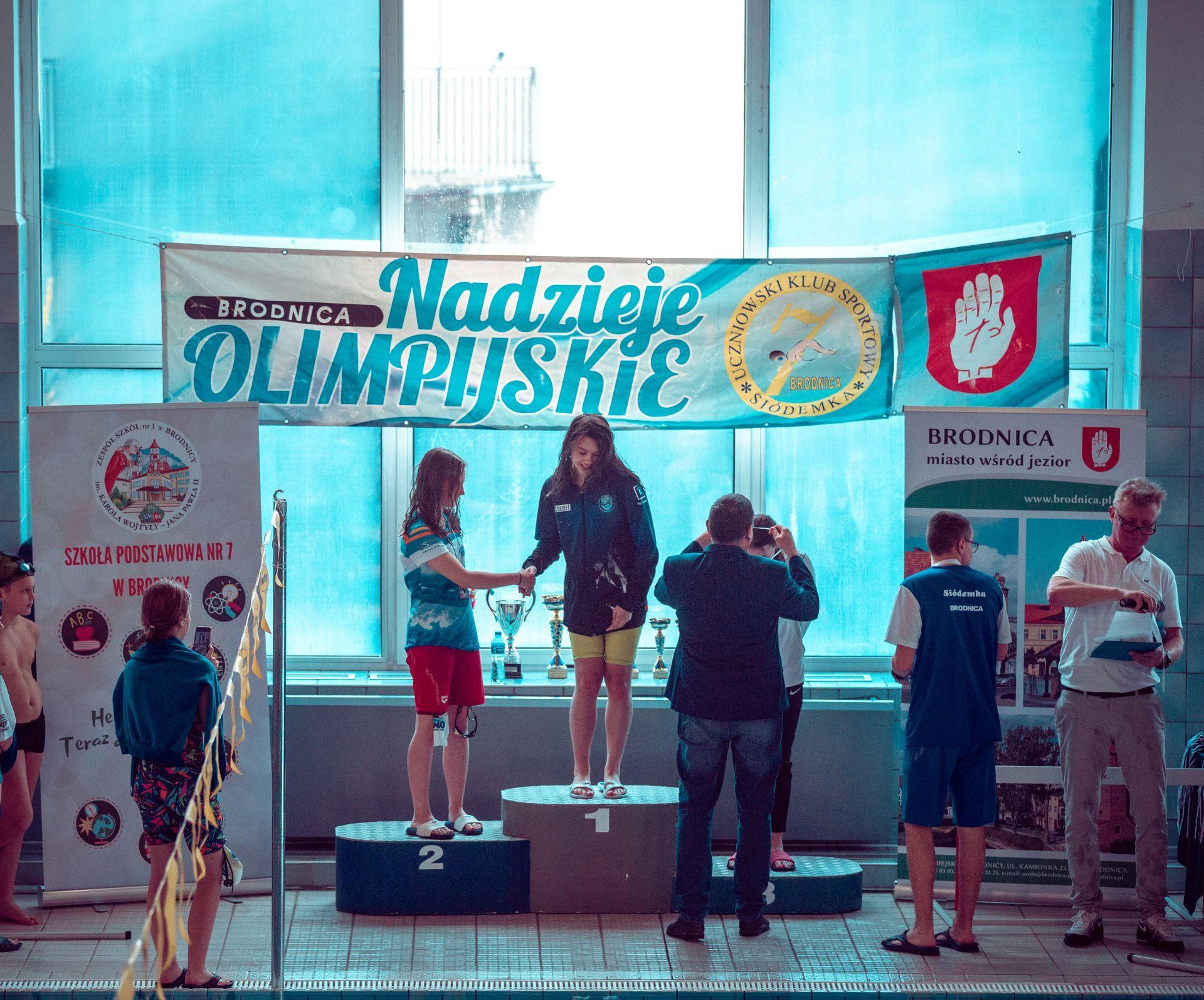 Zdj. nr. 5. Zawody pływackie „Nadzieje olimpijskie – Brodnica 2023”