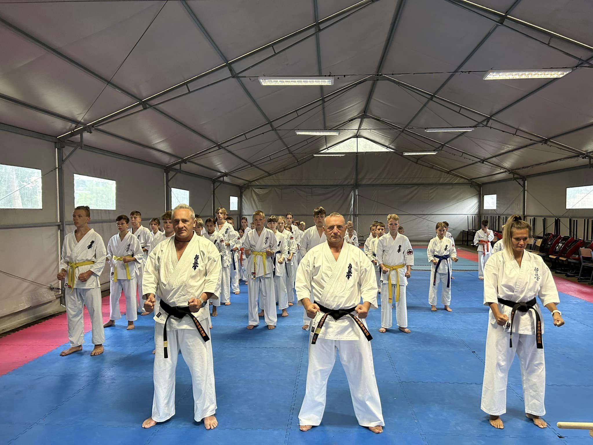 Zdj. nr. 3. Letni obóz karate Kyokushin 2023