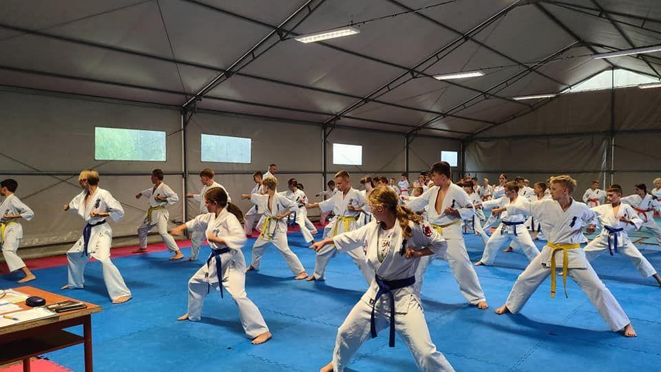 Zdj. nr. 5. Letni obóz karate Kyokushin 2023