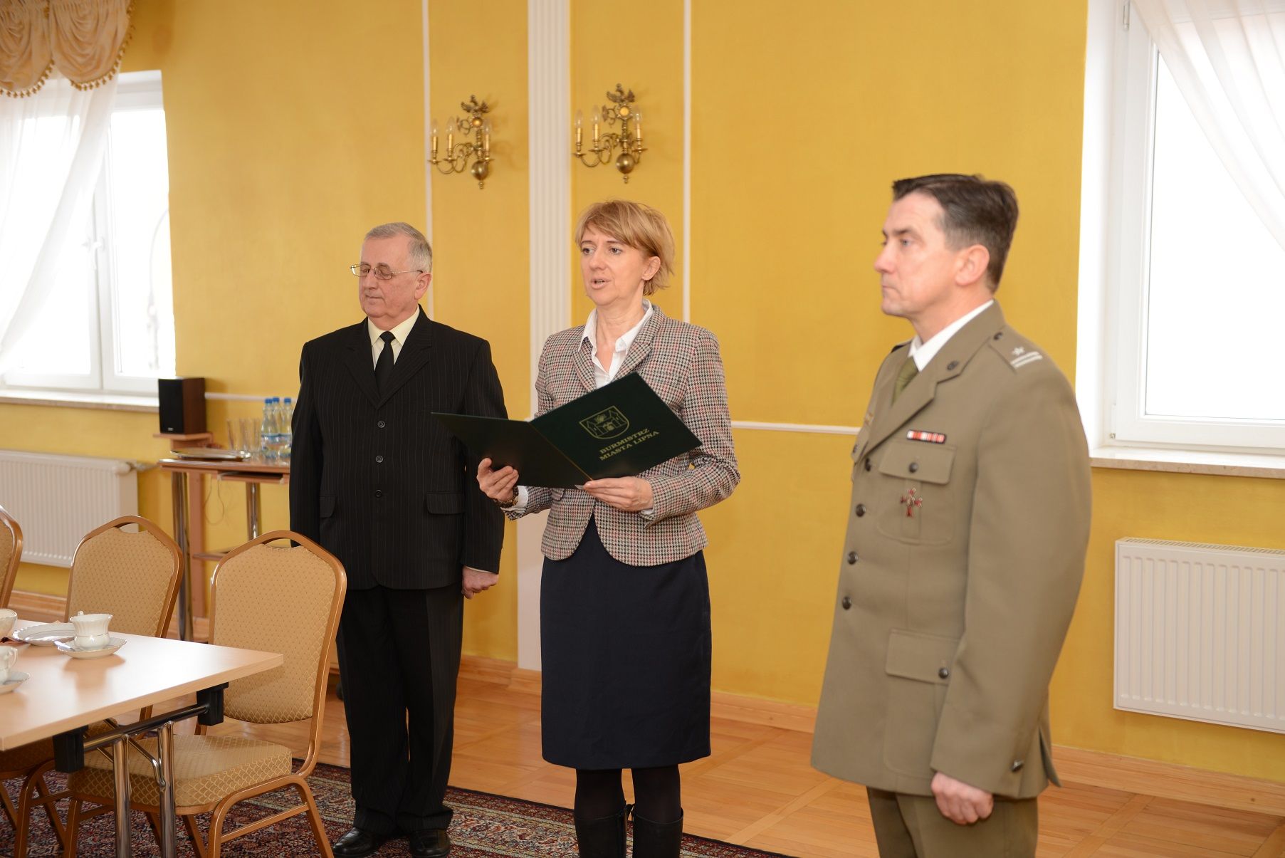 Wręczenie medali 