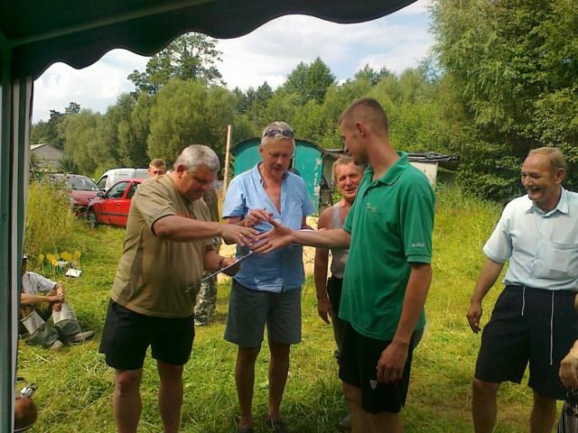 Zdj. nr. 12. Wędkarskie spotkanie integracyjne - Obory, 19 lipca 2014 roku