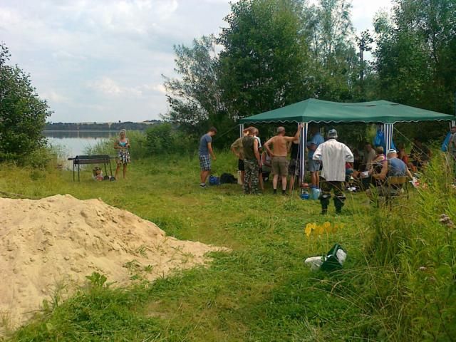 Zdj. nr. 14. Wędkarskie spotkanie integracyjne - Obory, 19 lipca 2014 roku