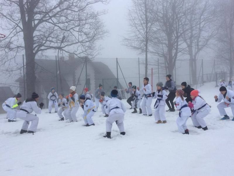 Ferie zimowe klubu Kyokushin Karate 