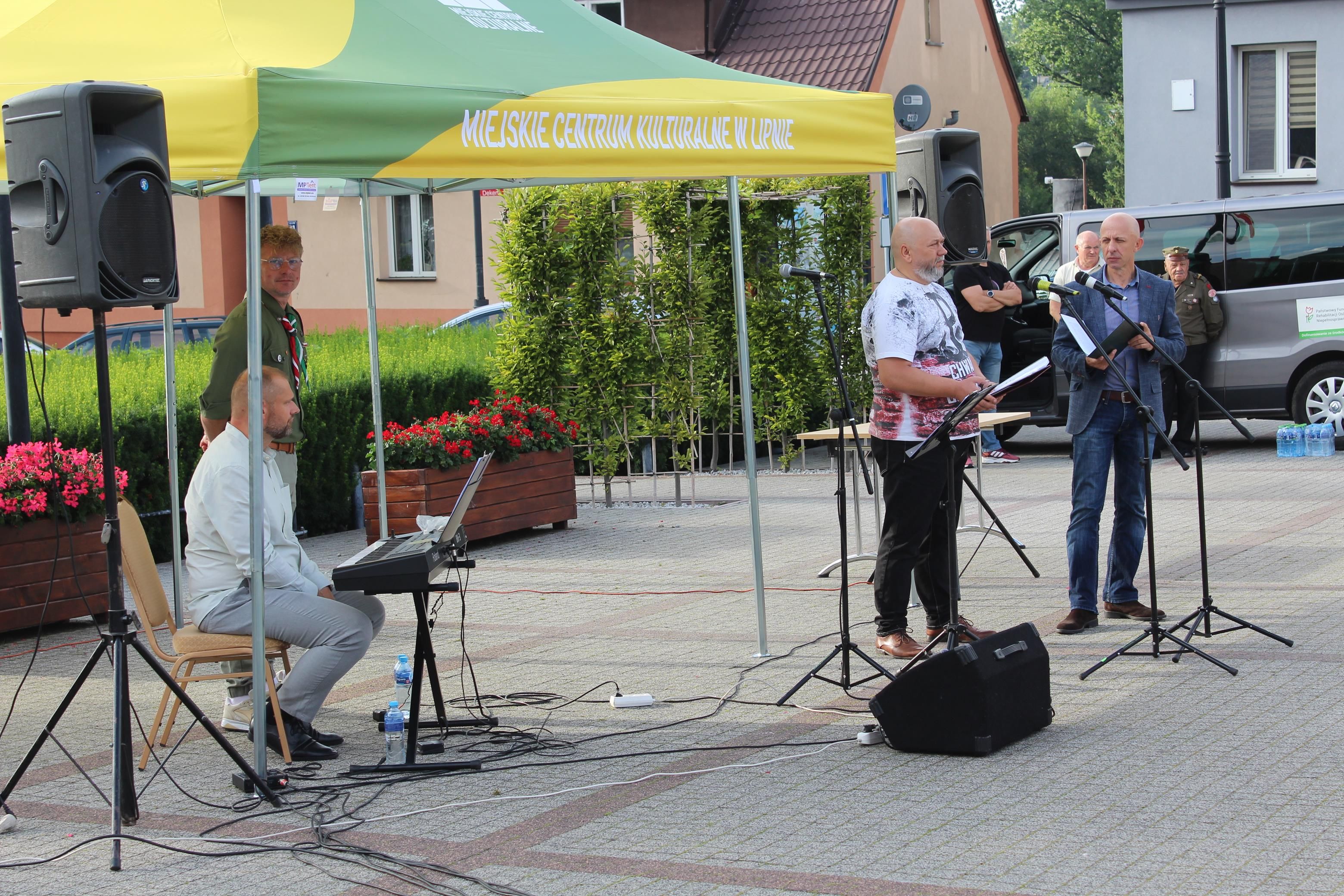 Zdj. nr. 19. Lipnowskie obchody 81. rocznicy wybuchy Powstania Warszawskiego -1 sierpnia 2025 r.