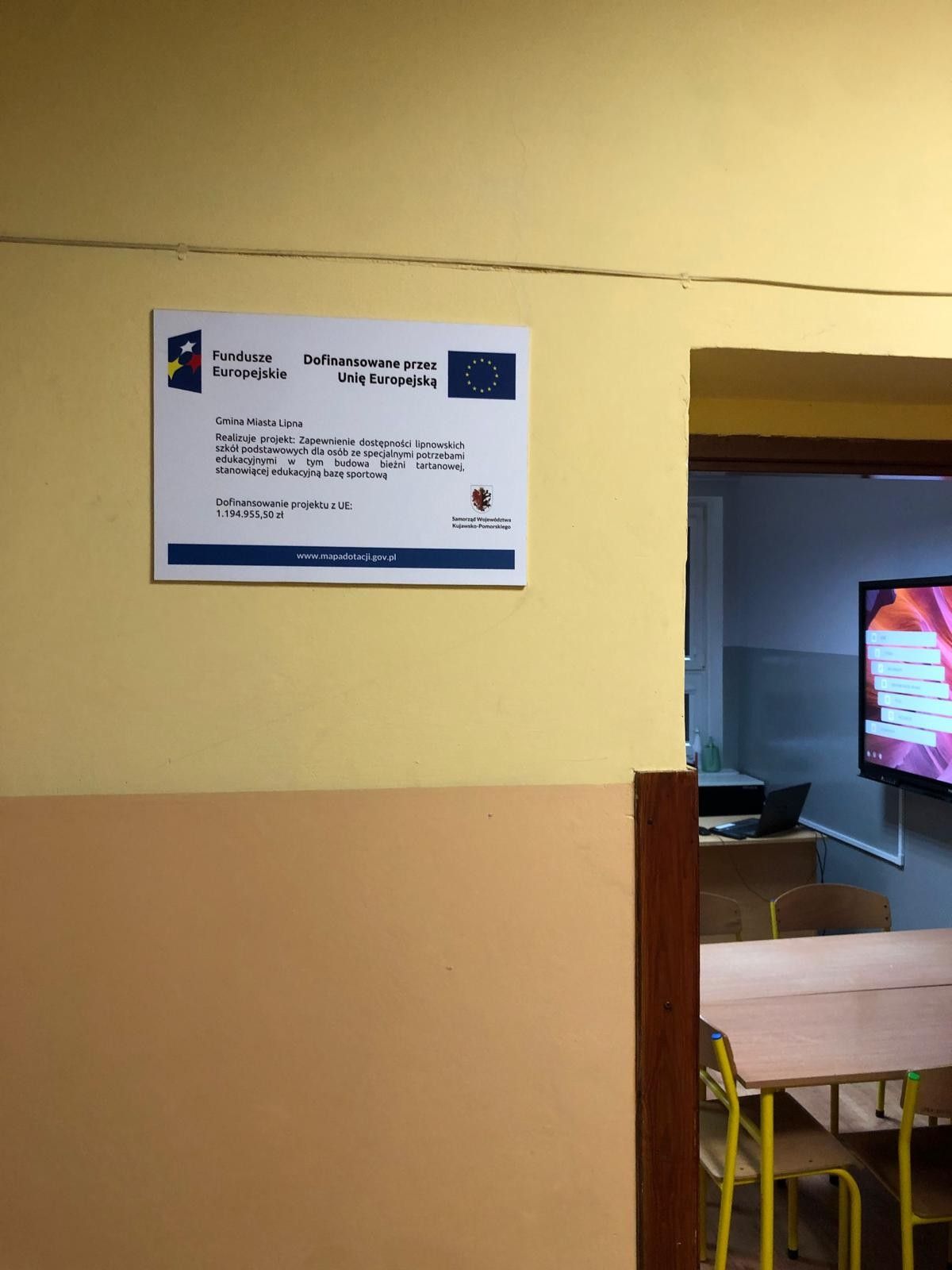 Zdj. nr. 7. Adaptacja szkół podstawowych dla uczniów z potrzebami