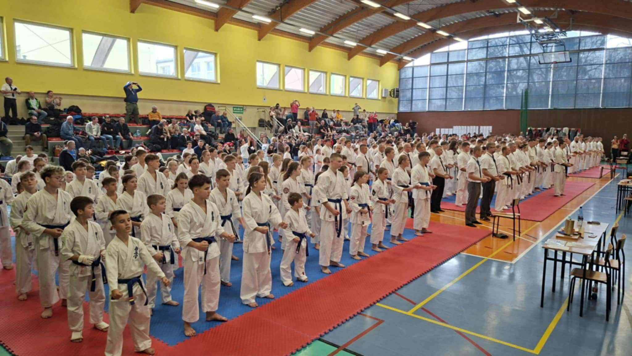 Zdj. nr. 2. IV Otwarte Mistrzostwa Powiatu Rybnickiego Karate Kyokushin - 8 listopada 2025 r., Czerwionka-Leszczyny