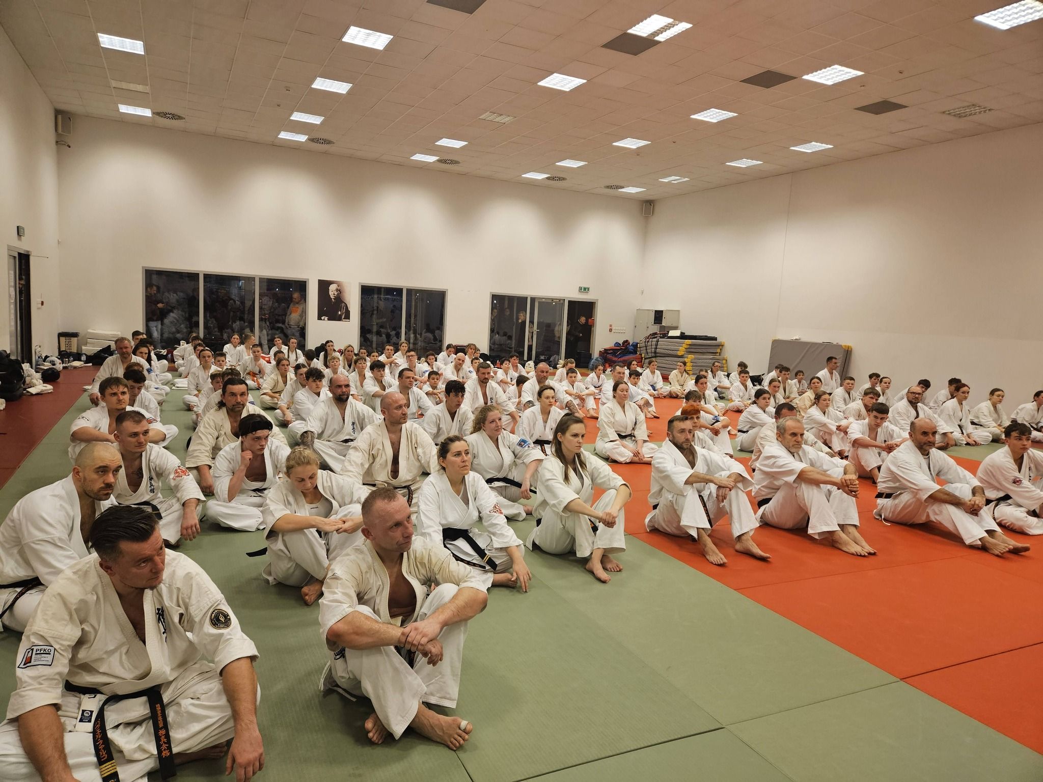 Zdj. nr. 3. Seminarium kumite - Karate Kyokushin w Bydgoszczy - 28 lutego 2026 r.