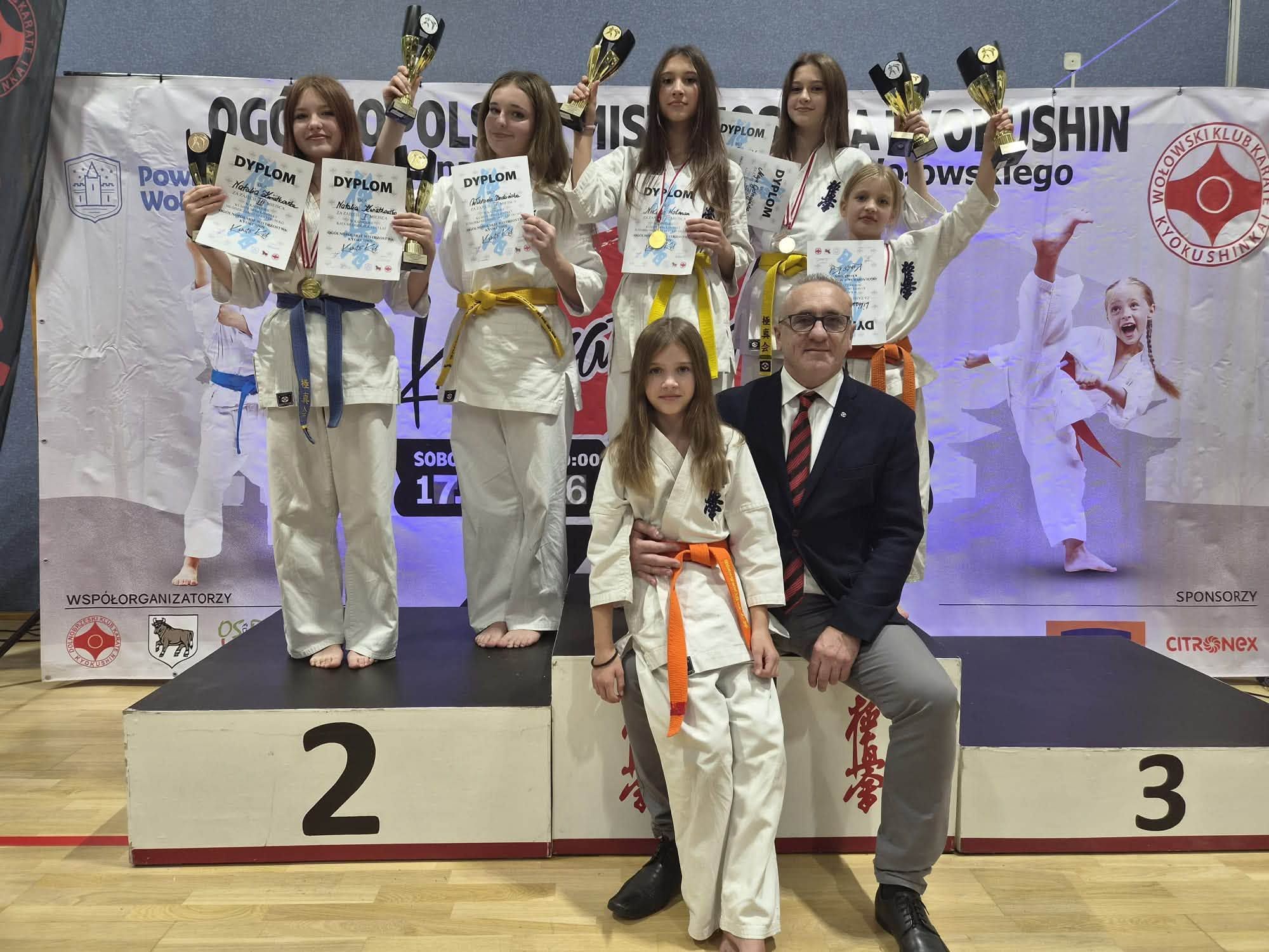 Zdj. nr. 5. Ogólnopolski Turniej Karate Kyokushin w Wołowie 