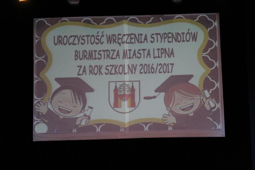 Stypendium Burmistrza Miasta Lipna za rok 2016/2017