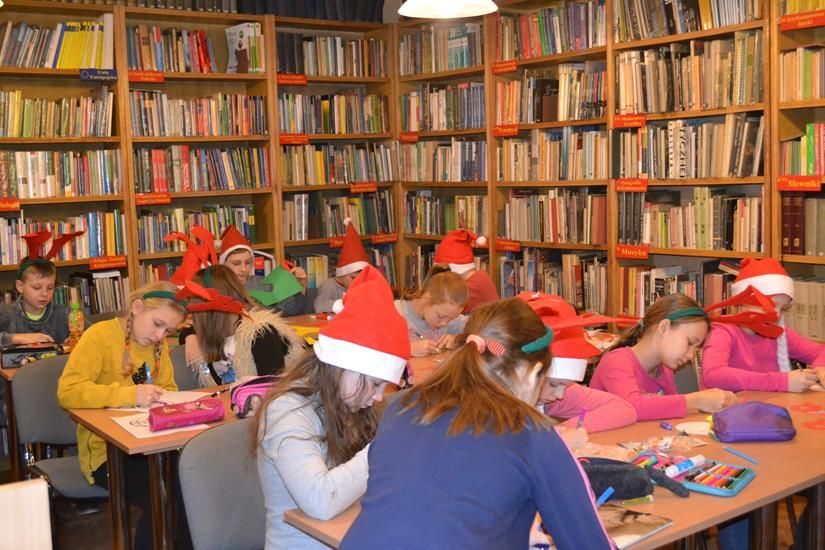 Zdj. nr. 5. Magia świąt w bibliotece