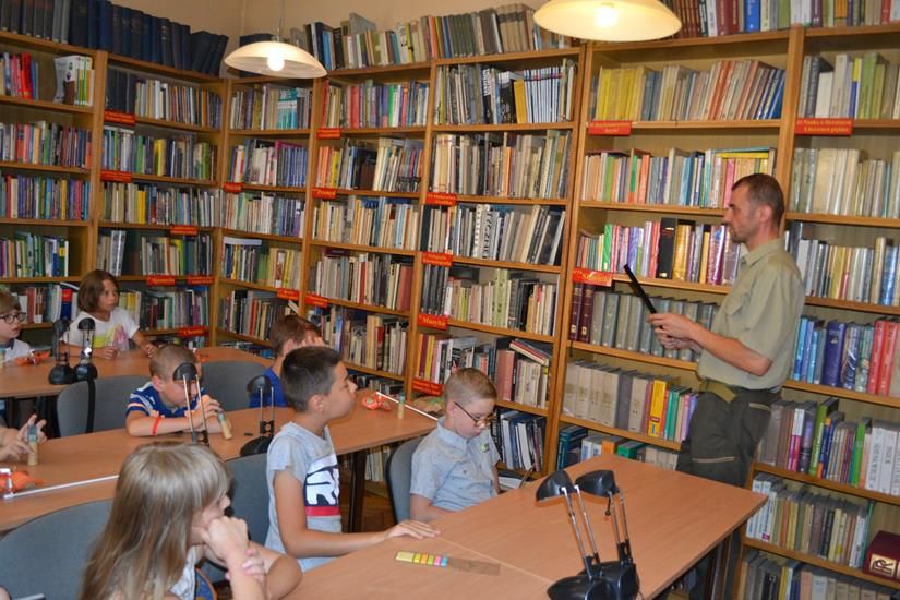 Zdj. nr. 6. Wakacje z biblioteką