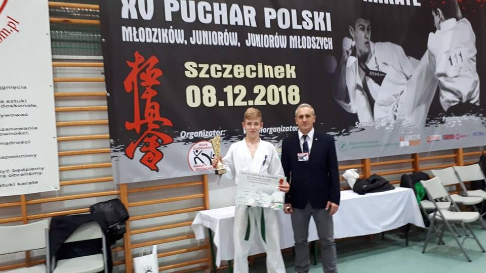 Zdj. nr. 6. Kolejny duży sukces podopiecznych trenera Pawła Olszewskiego 