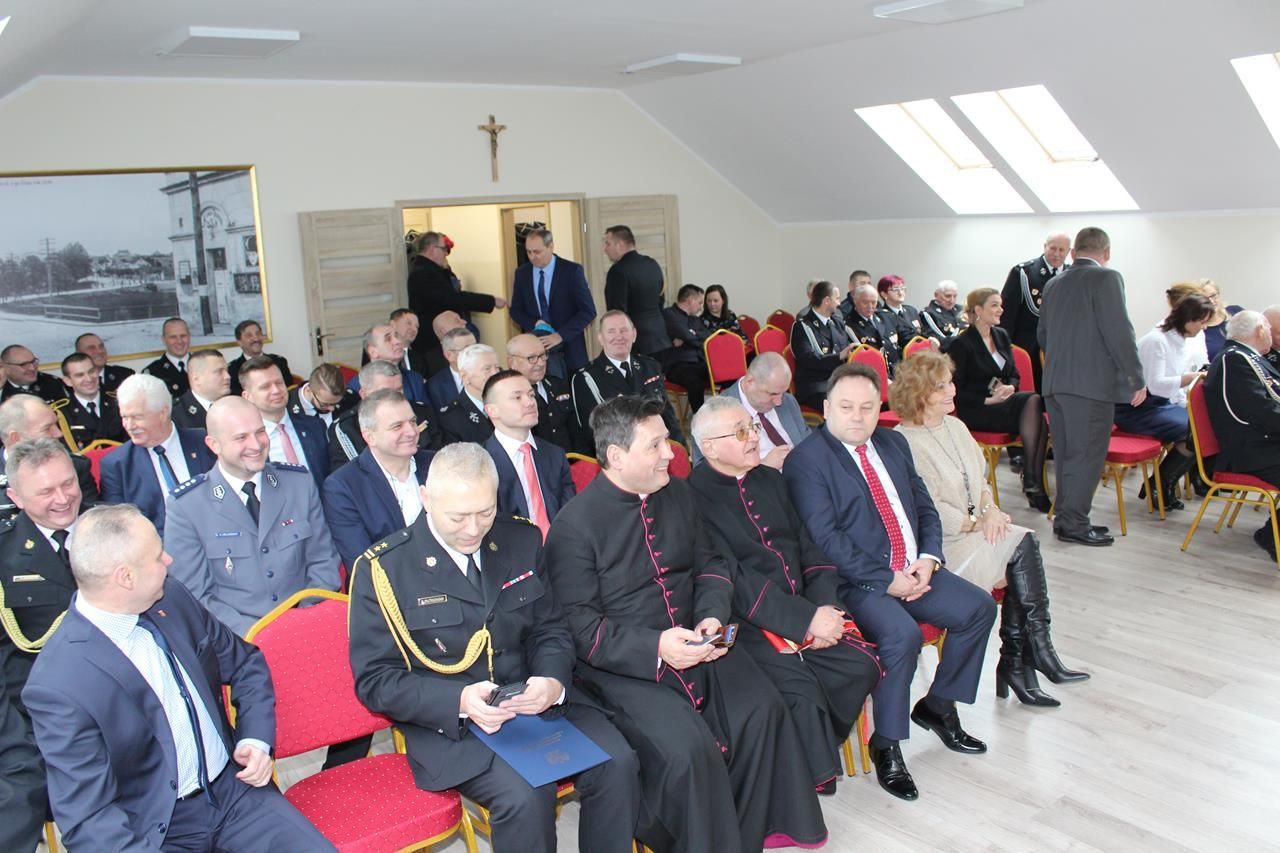 Zdj. nr. 45. Uroczyste otwarcie strażnicy OSP