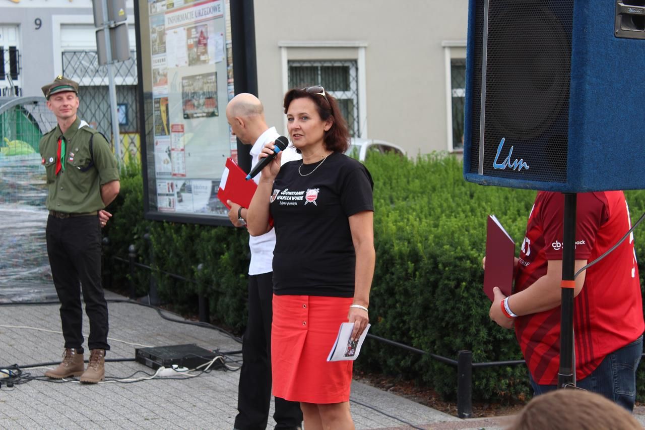 Zdj. nr. 84. Obchody 75. rocznicy wybuchu Powstania Warszawskiego